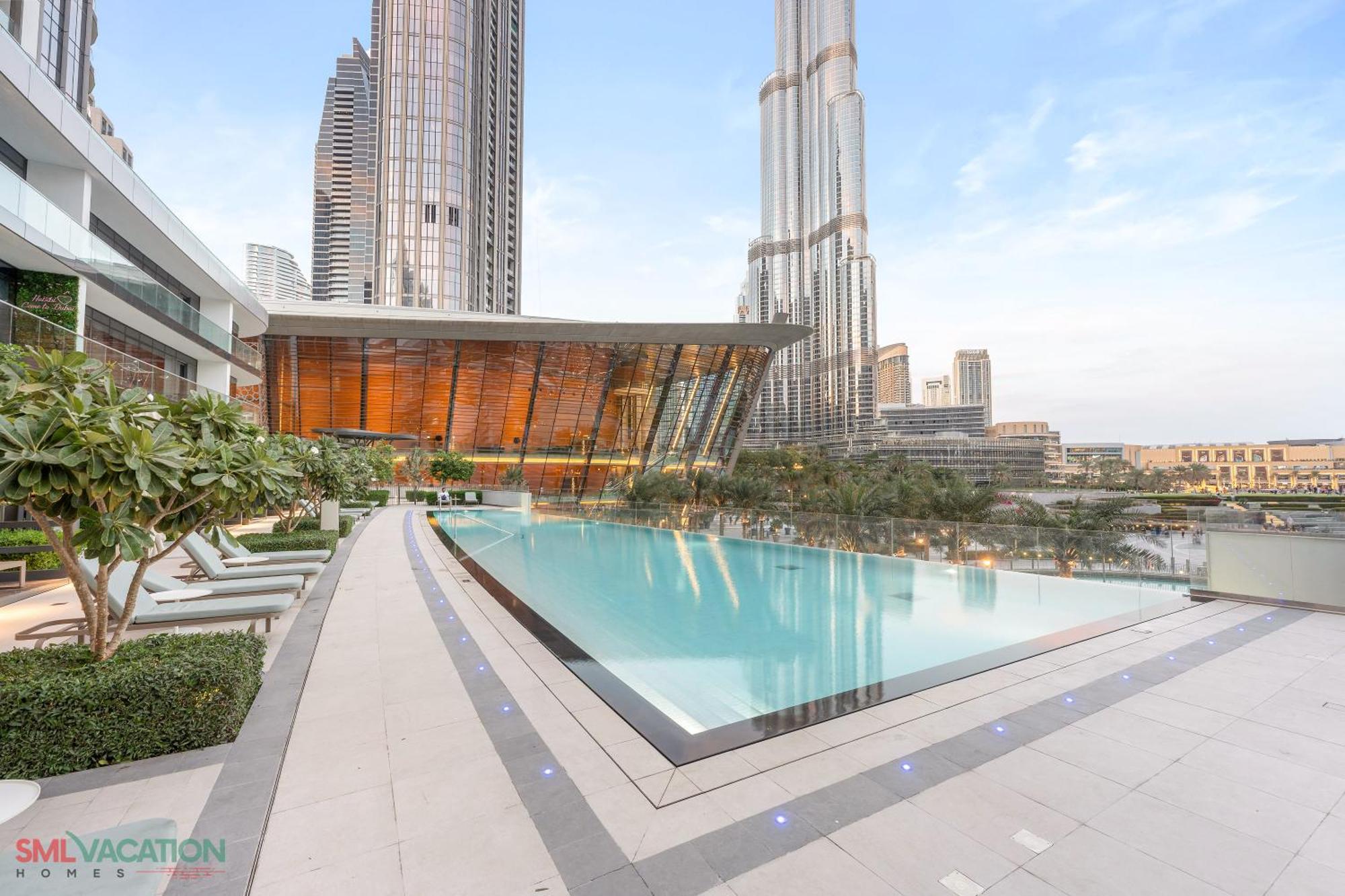 Sml Vacation Homes - Sky High Apartments With Burj Khalifa And Dubai Fountain Views At Grande Signature, Downtown Dubai Exterior foto