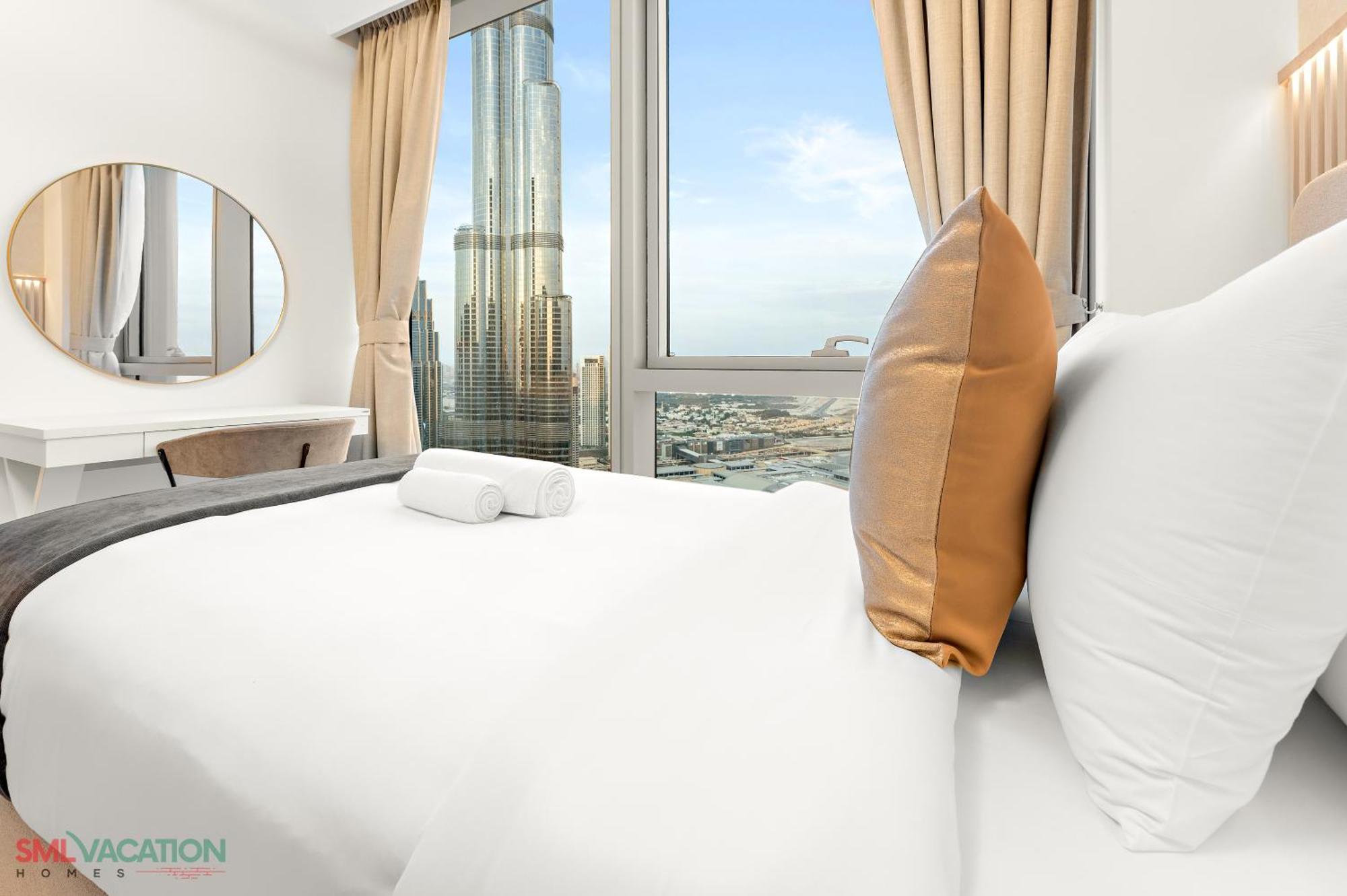 Sml Vacation Homes - Sky High Apartments With Burj Khalifa And Dubai Fountain Views At Grande Signature, Downtown Dubai Exterior foto