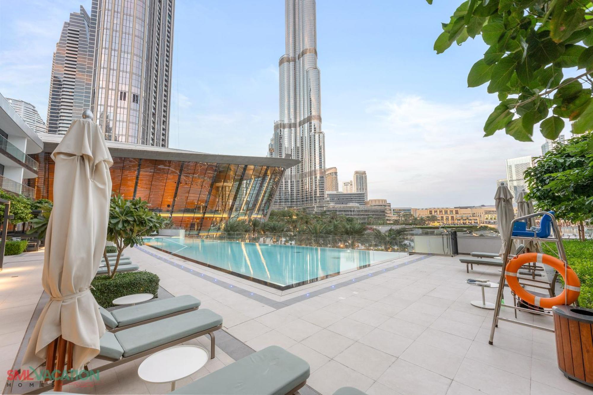 Sml Vacation Homes - Sky High Apartments With Burj Khalifa And Dubai Fountain Views At Grande Signature, Downtown Dubai Exterior foto