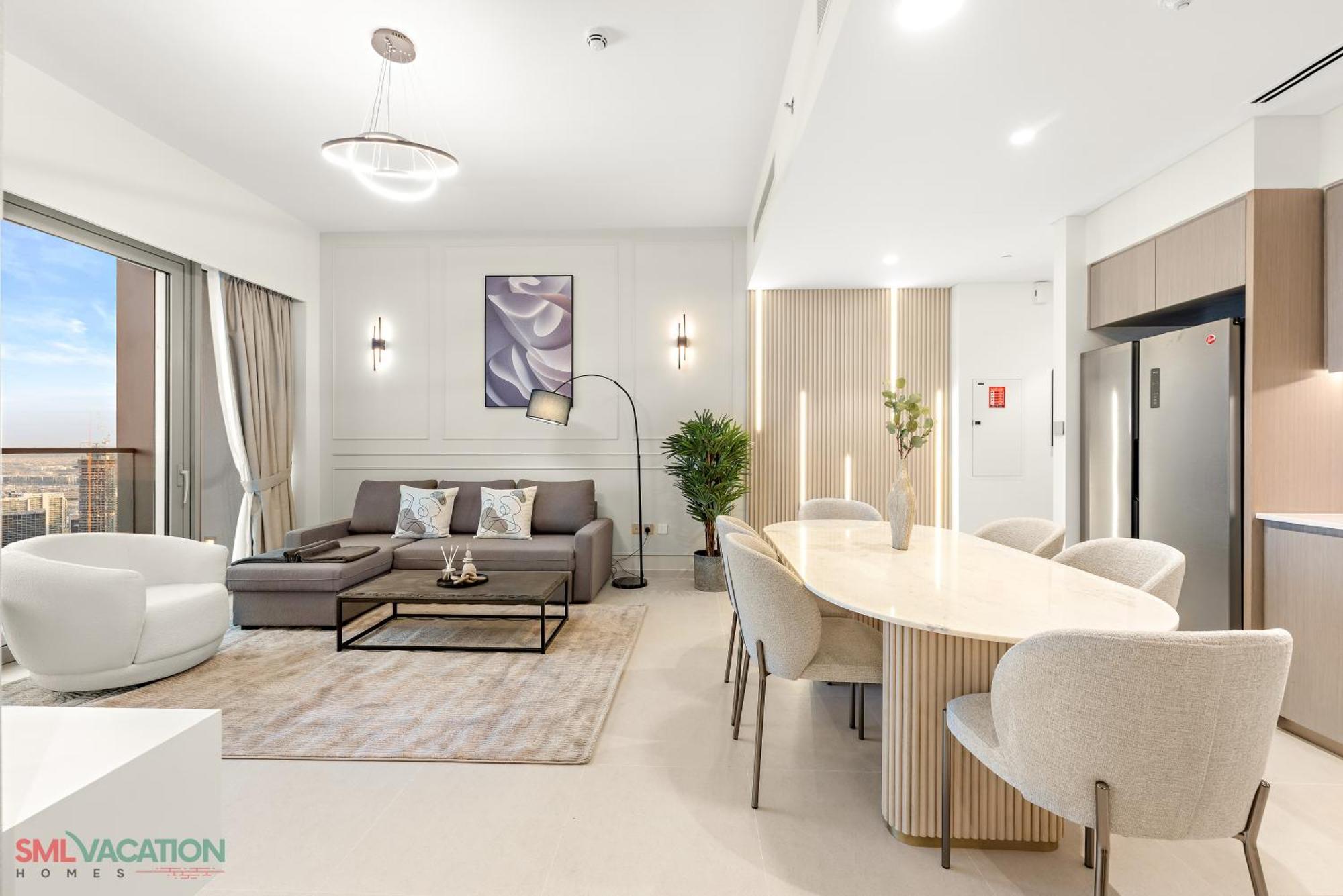 Sml Vacation Homes - Sky High Apartments With Burj Khalifa And Dubai Fountain Views At Grande Signature, Downtown Dubai Exterior foto