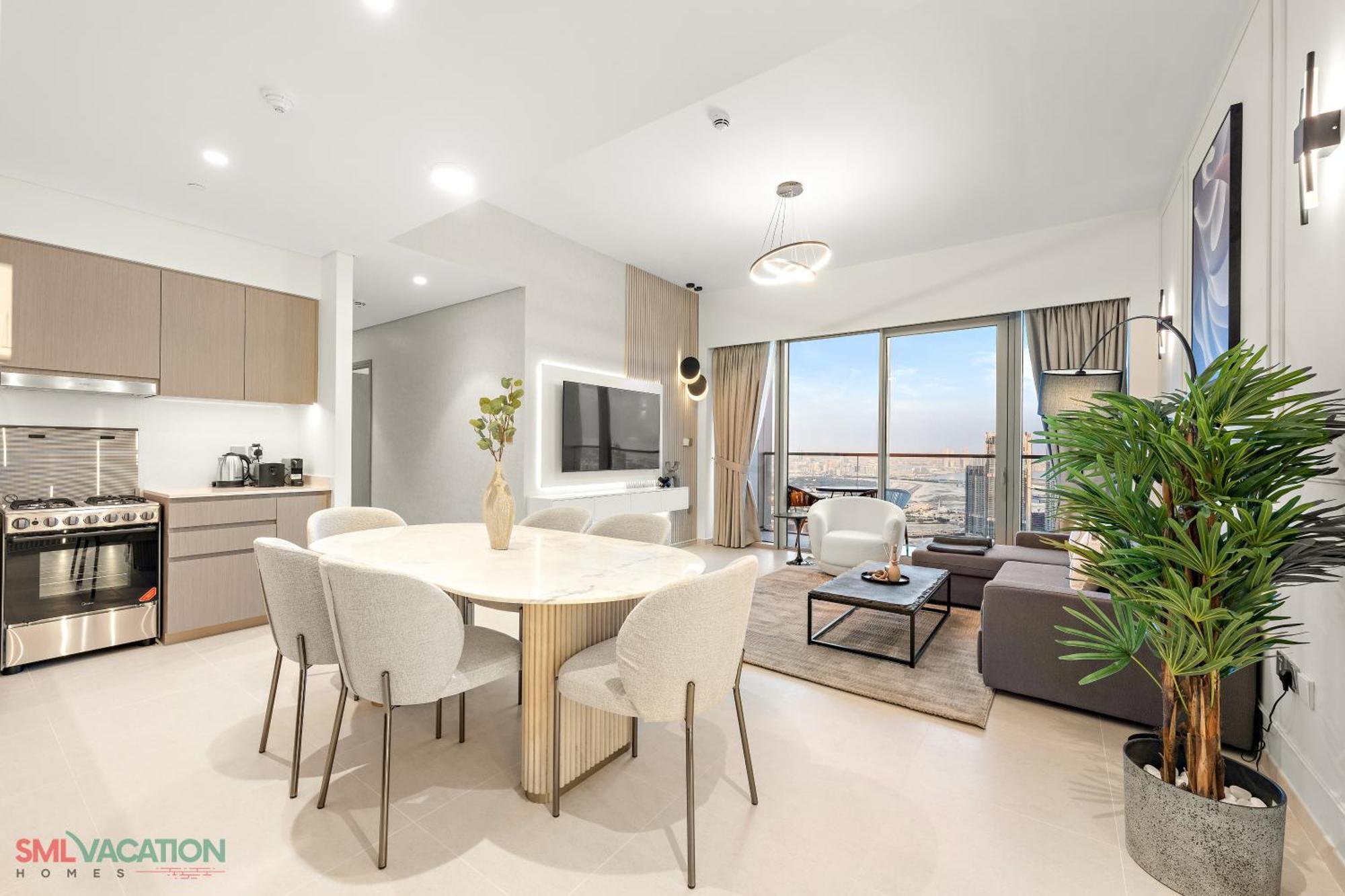 Sml Vacation Homes - Sky High Apartments With Burj Khalifa And Dubai Fountain Views At Grande Signature, Downtown Dubai Exterior foto
