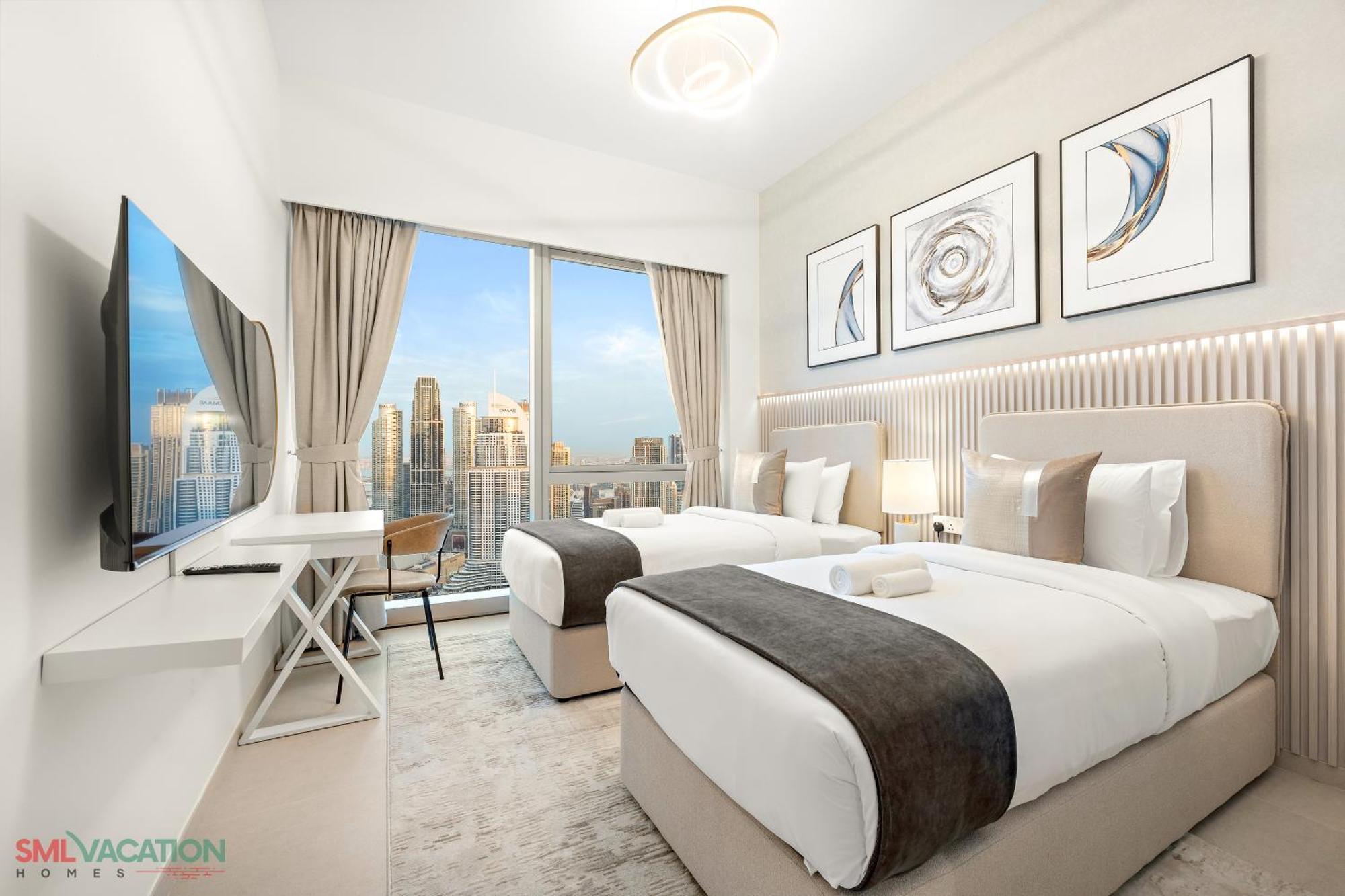 Sml Vacation Homes - Sky High Apartments With Burj Khalifa And Dubai Fountain Views At Grande Signature, Downtown Dubai Exterior foto
