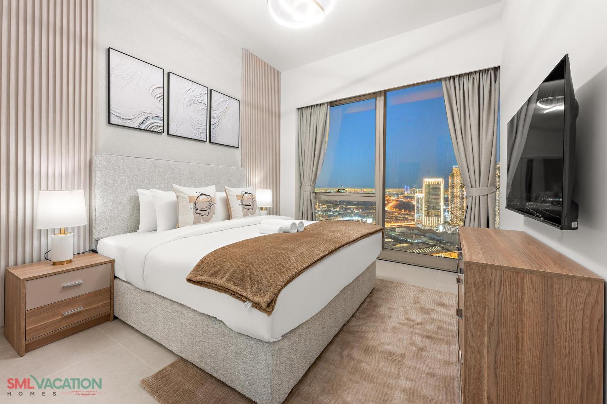 Sml Vacation Homes - Sky High Apartments With Burj Khalifa And Dubai Fountain Views At Grande Signature, Downtown Dubai Exterior foto