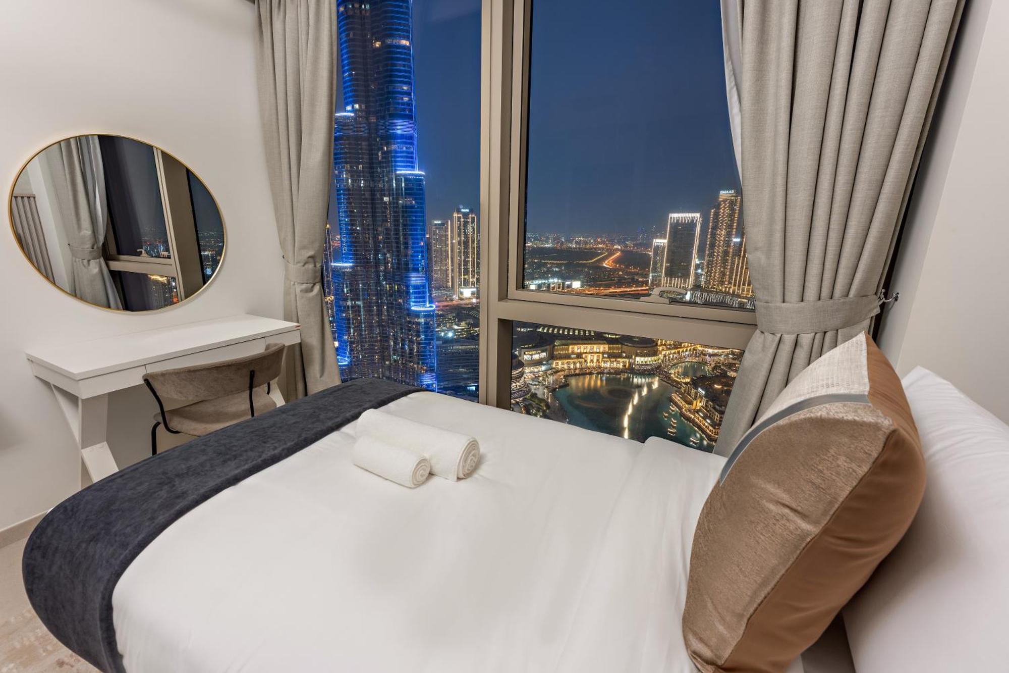 Sml Vacation Homes - Sky High Apartments With Burj Khalifa And Dubai Fountain Views At Grande Signature, Downtown Dubai Exterior foto